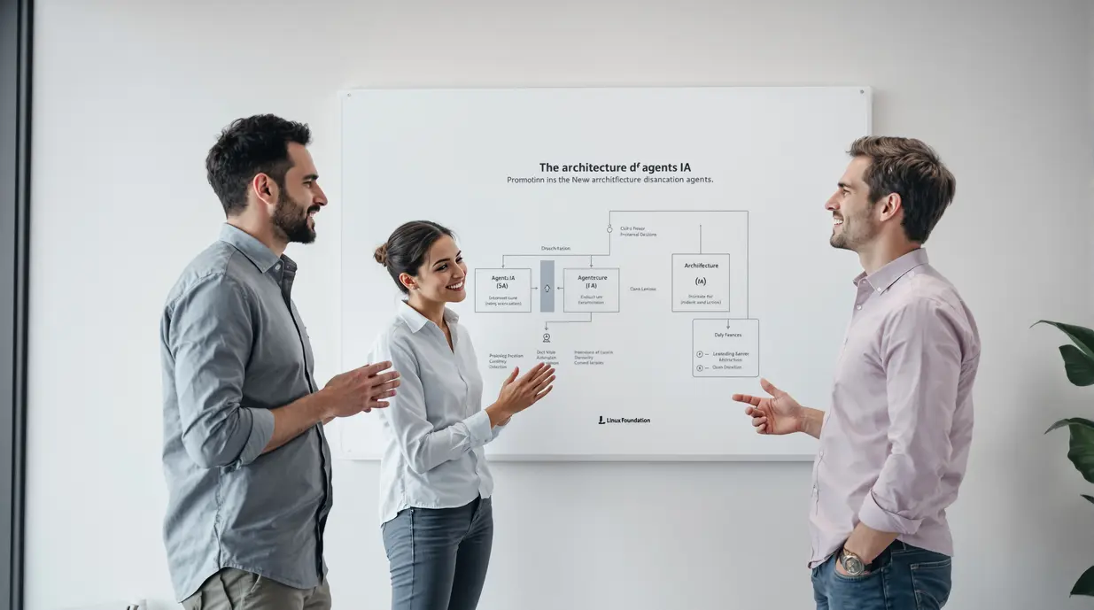 OpenAI, Anthropic et Block unissent leurs forces au sein de la Linux Foundation pour créer l'Agentic AI Foundation. Objectif : standardiser les agents IA, garantir l'interopérabilité et réduire la fragmentation du marché.