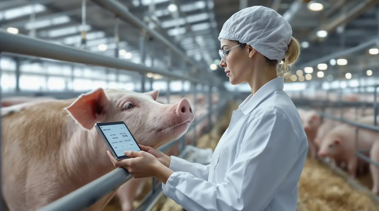 L'intelligence artificielle révolutionne l'élevage porcin en personnalisant l'alimentation des truies. Objectifs : bien-être animal, productivité et réduction des coûts.