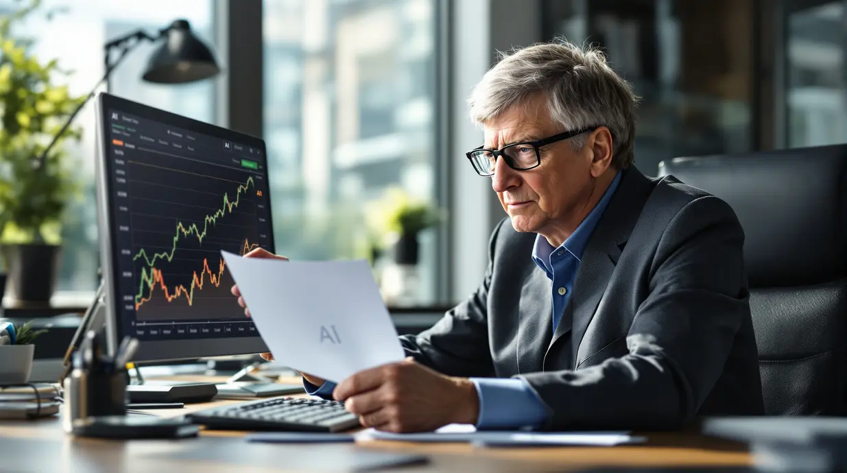 Bill Gates met en garde contre une bulle spéculative sur les entreprises d'IA, pointant des valorisations excessives. Il distingue la révolution technologique durable des risques financiers à court terme.